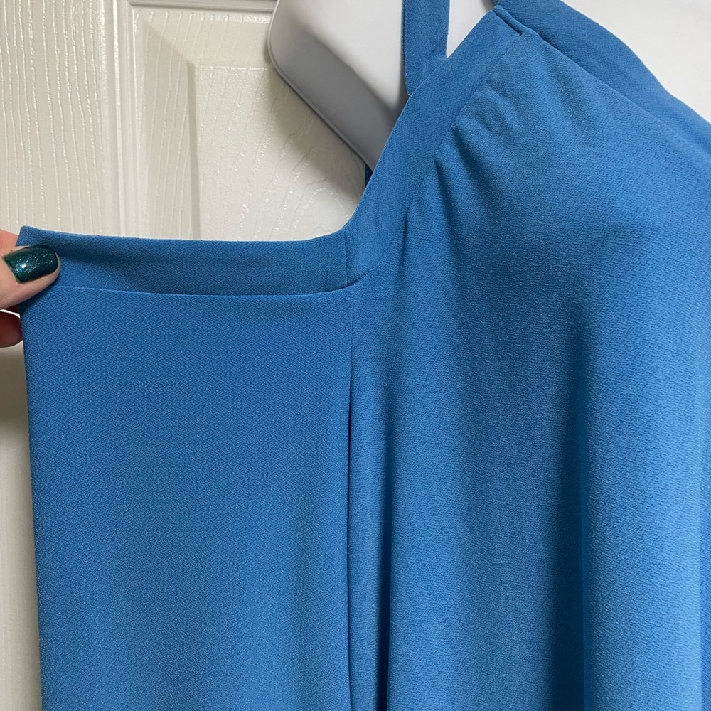 INC Womens Cold Shoulder Blouse - Picture 3 of 3